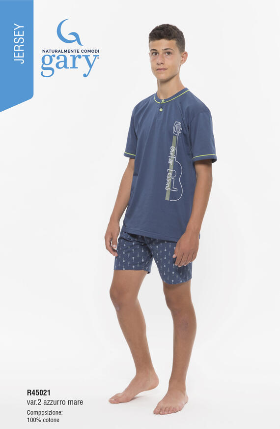 - PIGIAMA RAGAZZO M/M COTONE R45021
